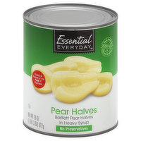 Essential Everyday Pear Halves, Bartlett, in Heavy Syrup, 29 Ounce