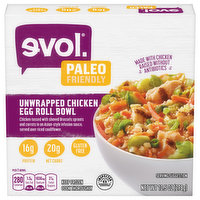 Evol. Chicken Egg Roll Bowl, Unwrapped, 10.5 Ounce