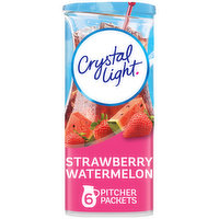 Crystal Light Strawberry Watermelon Artificially Flavored Powdered Drink Mix, 6 Each