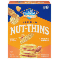 Blue Diamond Nut-Thins Crackers, Cheddar Cheese, 4.25 Ounce