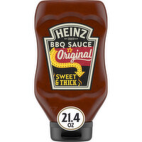 Heinz Original Sweet & Thick BBQ Sauce, 21.4 Ounce