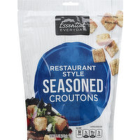 Essential Everyday Croutons, Seasoned, Restaurant Style, 5 Ounce
