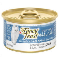 Fancy Feast  Grain Free Pate Trout and Tuna Recipe, 3 Ounce