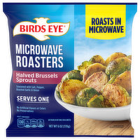 Birds Eye Microwave Roasters Halved Brussels Sprouts Frozen Vegetables, 6 Ounce