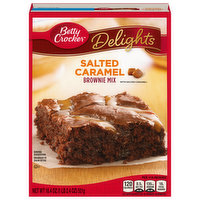 Betty Crocker Delights Brownie Mix, Salted Caramel, 18.4 Ounce