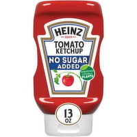 Heinz Tomato Ketchup with No Sugar Added, 13 Ounce