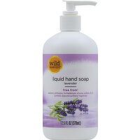 Wild Harvest Hand Soap, Liquid, Lavender, 12.5 Ounce