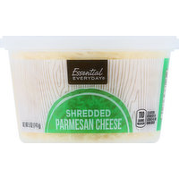 Essential Everyday Cheese, Parmesan, Shredded, 5 Ounce