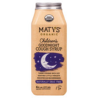 Maty's Cough Syrup, Organic, Children's, Goodnight, Ages 1+, 6 Fluid ounce