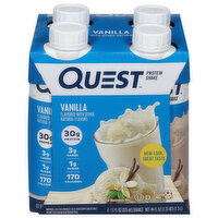 Quest Protein Shake, Vanilla, 4 Each