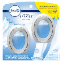 Febreze Small Spaces Febreze Small Spaces Air Freshener, Linen & Sky, .25 oz, Pack of 2