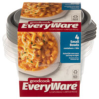 GoodCook Everyware Bowls, Containers + Lids, Small, 4 Each