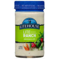 Litehouse Dressing & Dip, Lite Ranch, 13 Fluid ounce