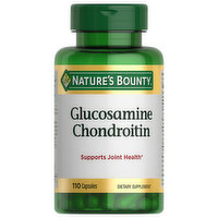 Nature's Bounty Glucosamine Chondroitin, Capsules, 110 Each