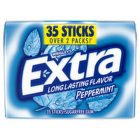 Extra Gum, Sugar Free, Peppermint, 35 Each