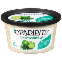 Opadipity Greek Yogurt Dip, Cucumber Dill Flavored, 12 Ounce