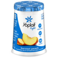 Yoplait Light Yogurt, Fat Free, Harvest Peach