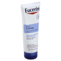 Eucerin Daily Moisturizing Creme, Skin Calming, Fragrance Free, 8 Ounce