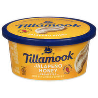 Tillamook Cream Cheese Spread, Jalapeno Honey, Farmstyle, 7 Ounce