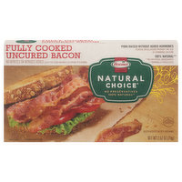 Hormel Natural Choice Bacon, Uncured, Fully Cooked, 2.52 Ounce