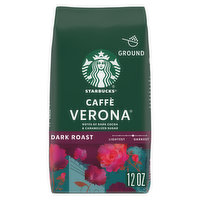 Starbucks Ground Coffee, Caffè Verona, Dark Roast, 12 Ounce