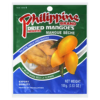 Philippine Mangoes, Dried, 3.53 Ounce