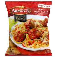 Armour Meatballs, Original, Party Size, 64 Ounce