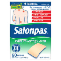 Salonpas Pain Relieving Patch, 60 Each