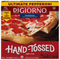 DiGiorno Pizza, Pepperoni, Hand-Tossed Style Crust, 18.7 Ounce