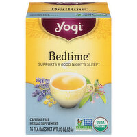 Yogi Bedtime Tea Bags, 16 Each