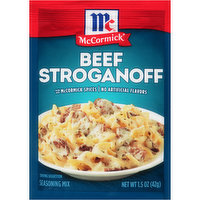 McCormick Beef Stroganoff Sauce Seasoning Mix, 1.5 Ounce