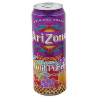 AriZona Fruit Juice Cocktail, Fruit Punch, 23 Ounce