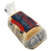 1st National Bagel Bagels, Plain, Pre-Sliced, 5 Each