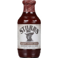 Stubb's BBQ Sauce, Legendary, Smokey Brown Sugar, 18 Ounce