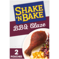 Shake 'N Bake BBQ Glaze Seasoned Coating Mix, 2 Each