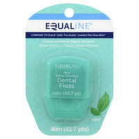 Equaline Dental Floss, Extra Comfort, Mint, 43.7 Yards, 1 Each