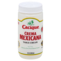 Cacique Table Cream, Creama Mexicana, 15 Ounce