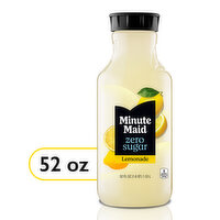 Minute Maid  Sugar Lemonade Bottle, 52 Fluid ounce