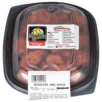 Cub BBQ Boneless Chicken Wings, Cold, 1 Pound