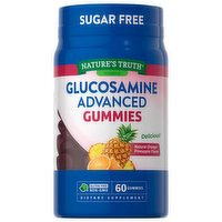 Nature's Truth Glucosamine, Advanced, Natural Orange Pineapple Flavor, Gummies, 60 Each