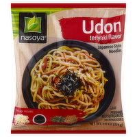 Nasoya Udon, Teriyaki Flavor, Japanese-Style Noodles, 7.91 Ounce
