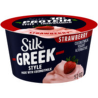 Silk Strawberry Greek Style Yogurt with Coconut Milk, 5.3 Ounce