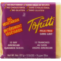 Tofutti Non-Dairy Slices, American Flavored, 12 Each