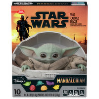 Betty Crocker Star Wars Fruit Flavored Snacks, Assorted Fruit Flavors, The Mandalorian, 10 Each