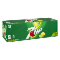 7-Up Soda, Lemon Lime Flavored, 12 Pack, 12 Each