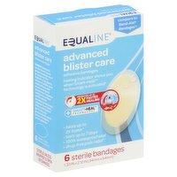 Equaline Bandages, Adhesive, Advanced Blister Care, 6 Each