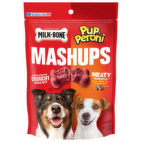 Mashups Milk Bone Dog Snacks, Wholesome, Crunchy Biscuit, Pup-Peroni, 10 Ounce