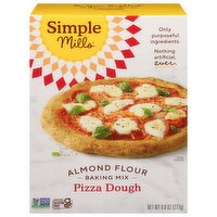 Simple Mills Baking Mix, Pizza Dough, Almond Flour, 9.8 Ounce