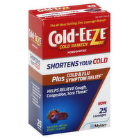 Cold-Eeze Cold Remedy, Homeopathic, Natural Mixed Berry Flavor, Lozenges, 25 Each