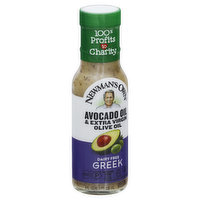 Newman's Own Dressing, Dairy Free, Greek, 8 Ounce